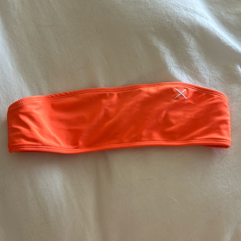 Neon Orange Boutine LA tube top